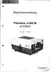 Voigtlander Perkeo J manual. Camera Instructions.